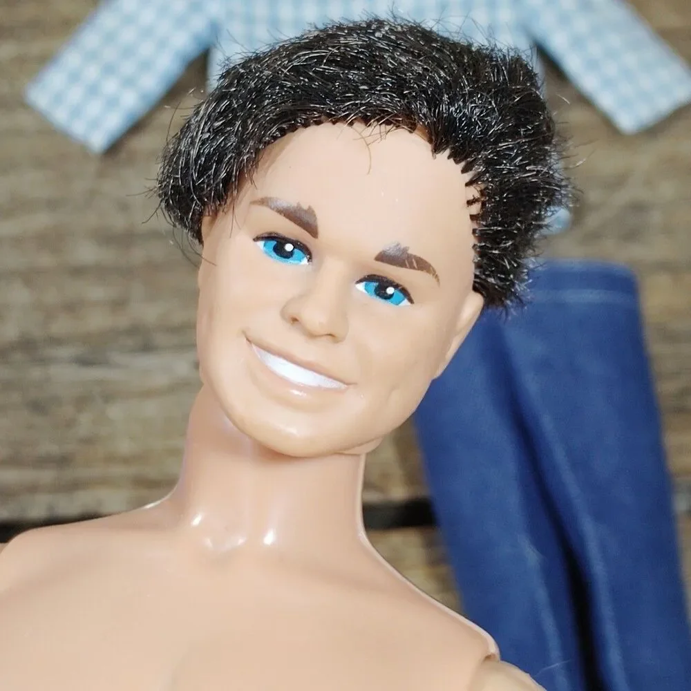Vintage Mattel KEN Barbie Doll 1968 Body Twist N Turn Clothing Shoes Track Pants